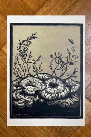 Bloeiende planten - Julie de Graag - 1 kunst kaart A4