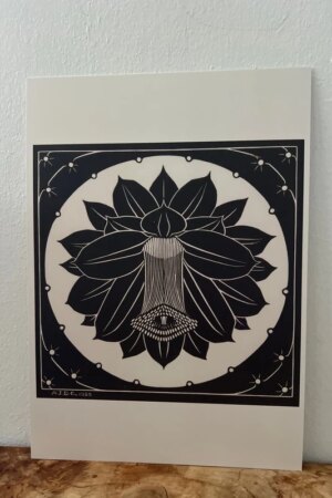 Bloem - Julie de Graag - 1 kunst kaart A4