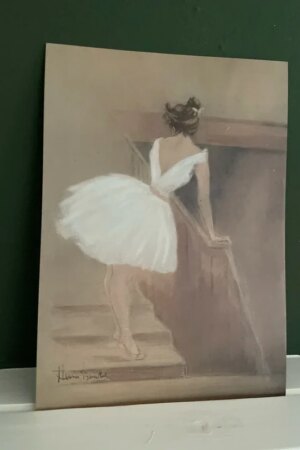 Dans les Coulisses - Henri Boutet - 1 ArtPrintCard A4