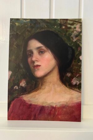De rozentuin - John William Waterhouse - 1 kunst kaart A4