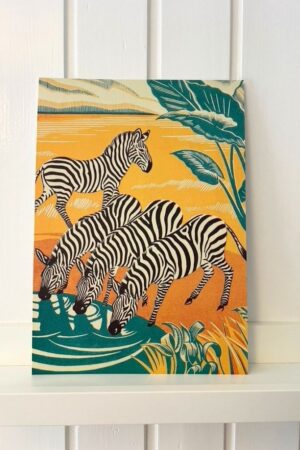 Een junglepicknick - plaat 24 - Clifford Webb - 1 kunst kaart A4