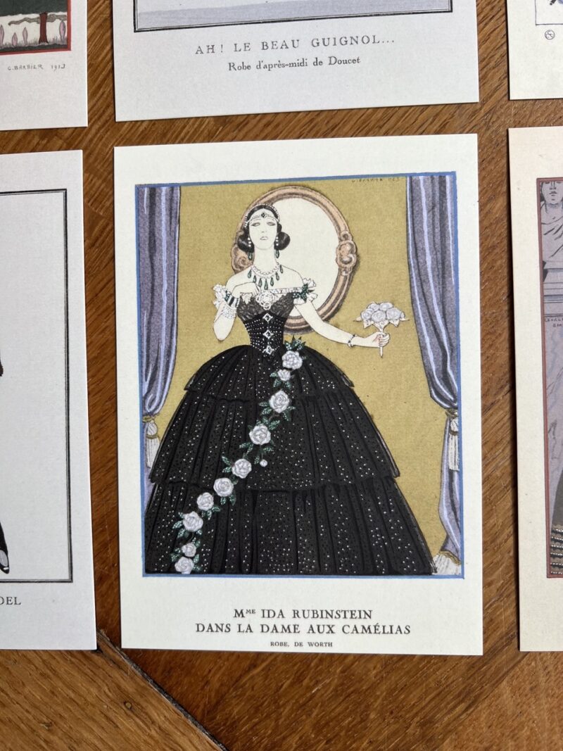 Gazette du Bon Ton - Vintage Fashion Plates - deel 4 - 12 wandkunstkaarten - A6 - 12