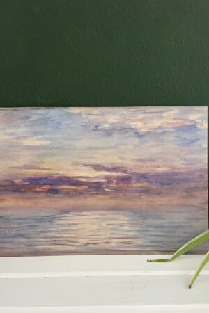 Impressionistisch Zeegezicht - A4 (21x29,7cm)