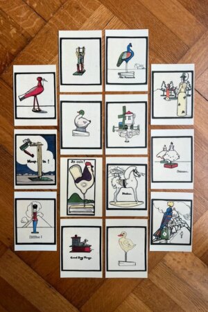 Jeugd (Childhood) - Edward Gordon Craig - set van 14 kunstkaarten