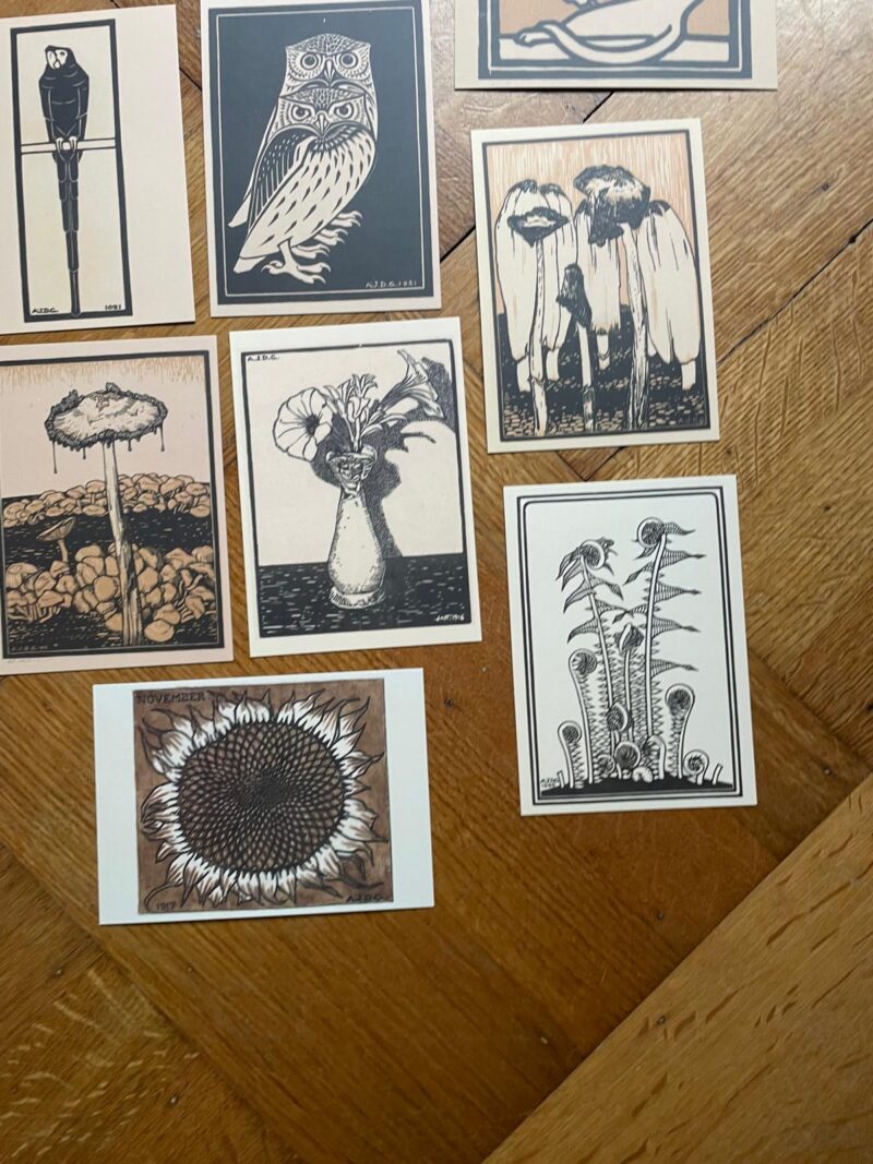 Julie de Graag deel 4 - 12 wandkunstkaarten A6 - 1