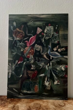 Kerstboom - Frances Hodgkins - 1 ArtPrintCard A4