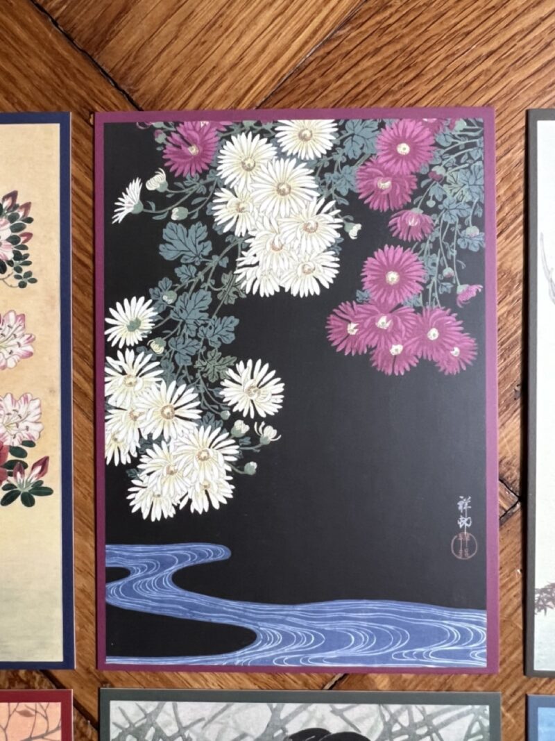 Ohara Koson Kleur deel 1 - 12 wandkunstkaarten A6 - 3