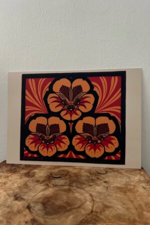 Oost-Indische kers (1919) - Julie de Graag - 1 kunst kaart A4