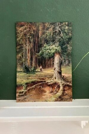 Roodkapje – Julius Sergius Klever – 1 kunst kaart A4