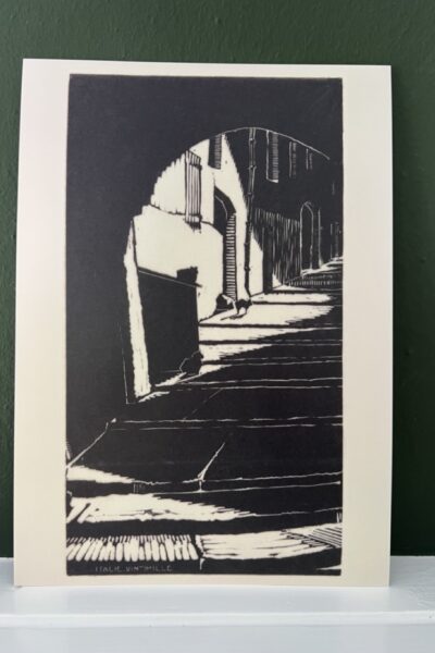 Steegje - A4 - Wanddecoratie Poster