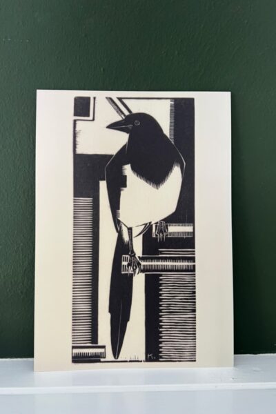 Ekster - A4 - Wanddecoratie Poster
