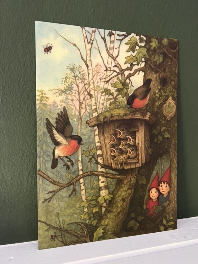 Kabouterkinderen en Vogelhuisje - A4 - Afbeelding 2