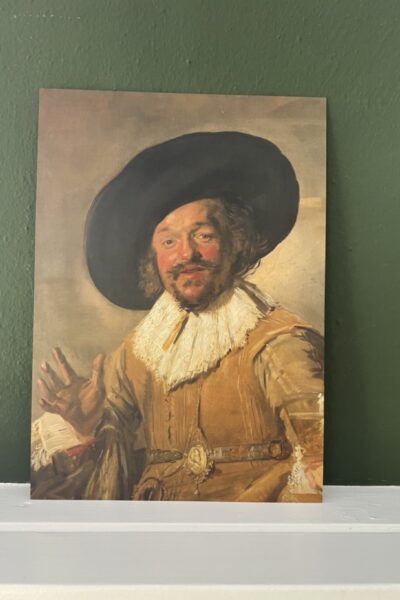 Vrolijke Man - A4 - Wanddecoratie Poster