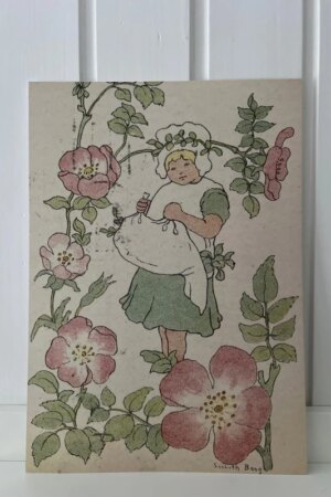 Zomermotief - Lisbeth Bergh - 1 kunst kaart A4